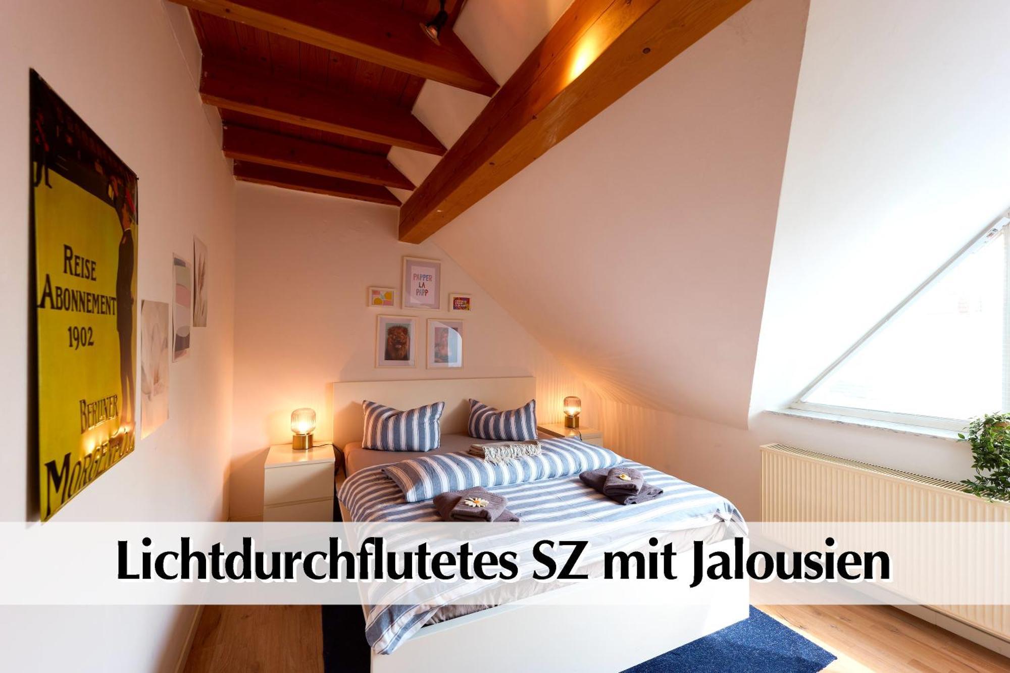 Helle 72Qm Maisonette Wohnung Im Herzen Erfurts Mit Kingsize Bett, Smart-Tv, Etc Extérieur photo