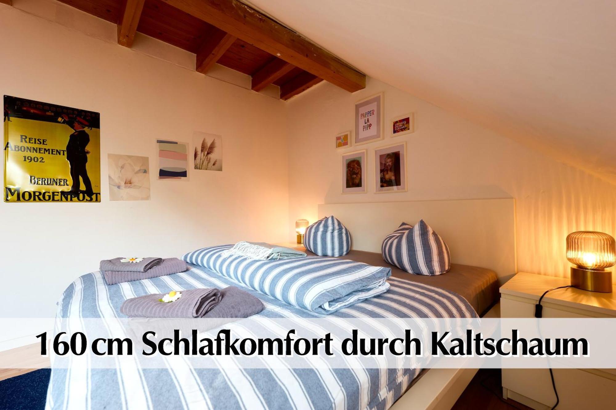 Helle 72Qm Maisonette Wohnung Im Herzen Erfurts Mit Kingsize Bett, Smart-Tv, Etc Extérieur photo